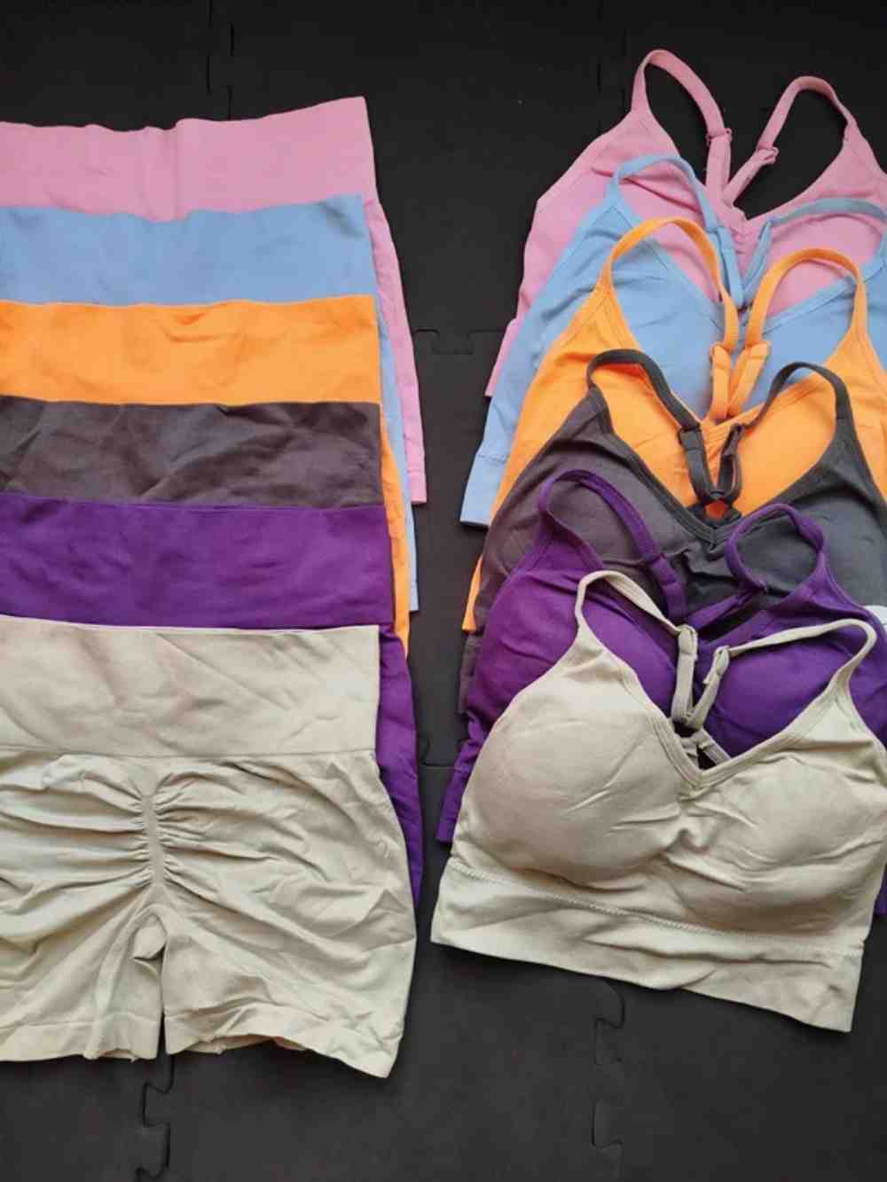 ست پشت بندی،ست ورزشی پشت باز،ست نیمتنه شورتک ورزشی،ست ورزشی وارداتی