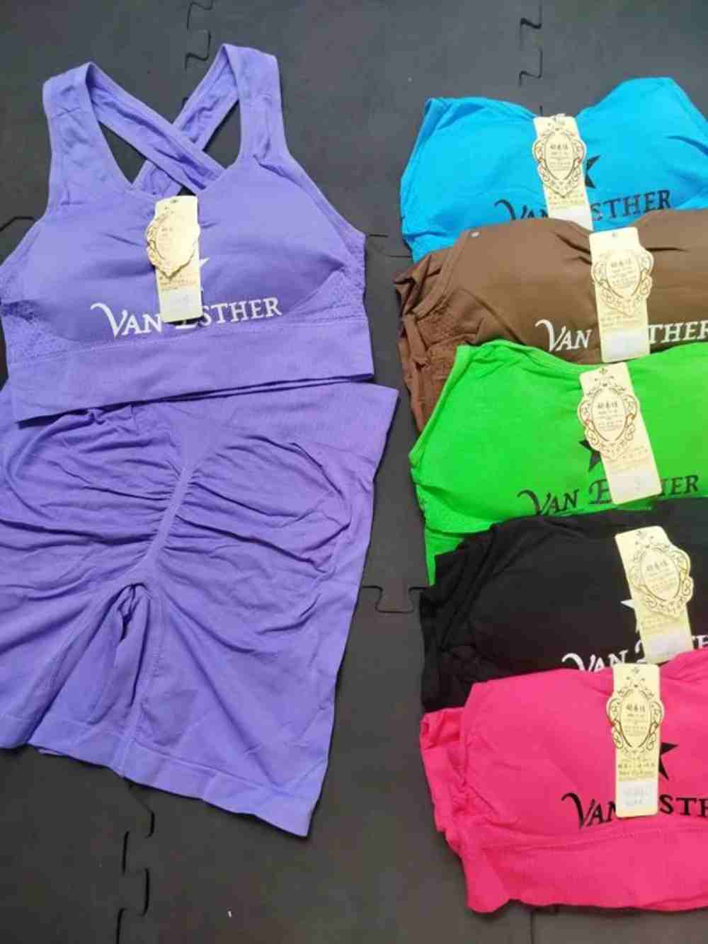 ست پشت باز،ست ورزشی زنانه،ست وان،ست بندی ارزان قیمت،لباس ورزشی تخفیف دار۱۵٪